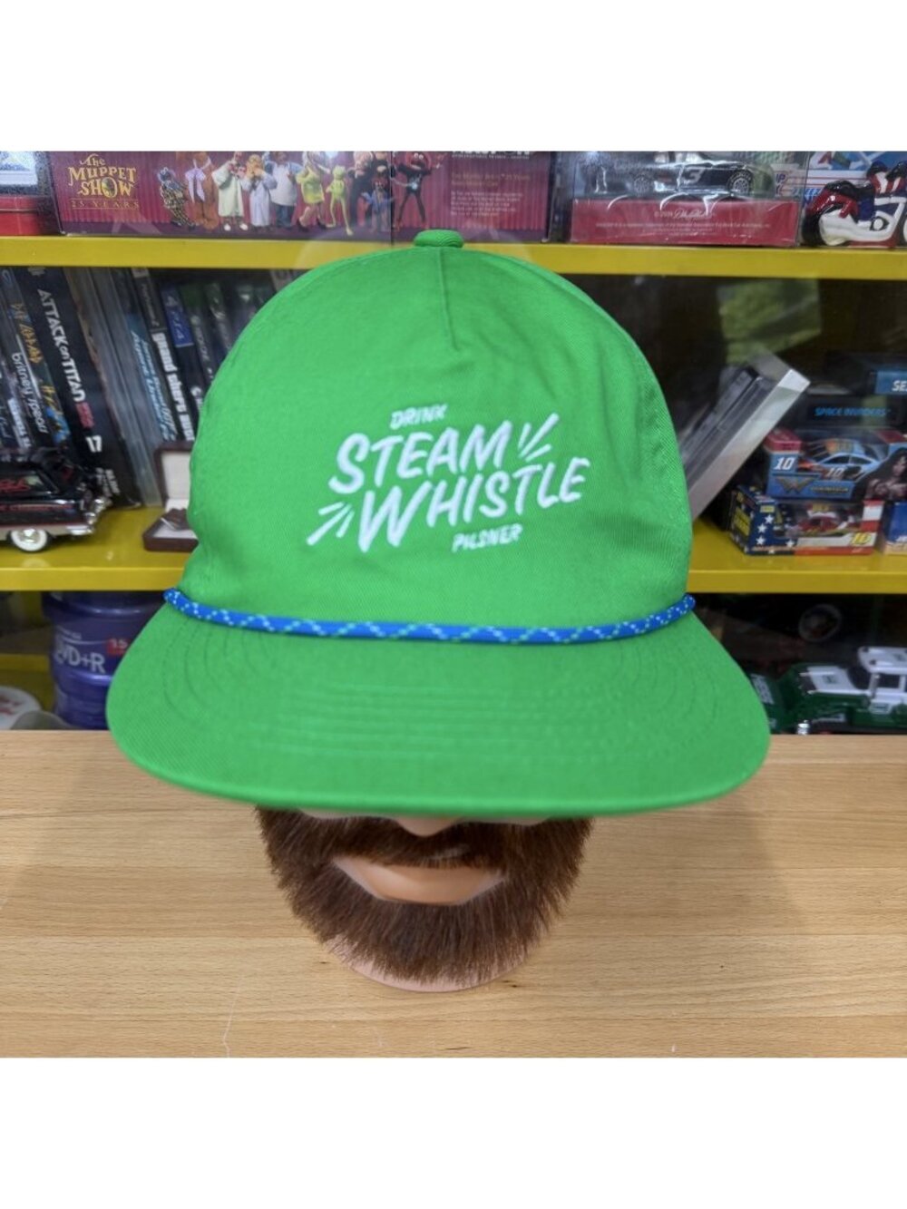 Steam Whistle Brewing Drink Pilsner Men's Rope Hat One Size Green